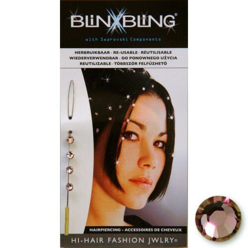 BlinxBling - BB2-05  Rund Amethyst-Light groß 5mm wiederverwendbar