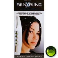 BlinxBling - BB2-19  Rund Olivine groß 5mm wiederverwendbar