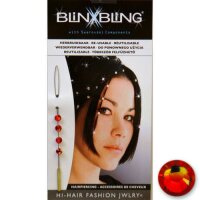 BlinxBling - BB2-20  Rund Fire Opal groß 5mm wiederverwendbar