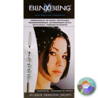 BlinxBling - BB2-02  Rund Crystal bunt groß 5mm wiederverwendbar