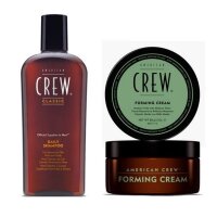 American Crew - CLASSIC DUO - Daily Shampoo für...
