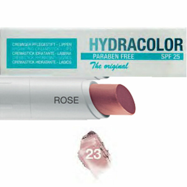 Hydracolor Lippenpflege Classic ohne Glycerin SPF 25 ROSE 23