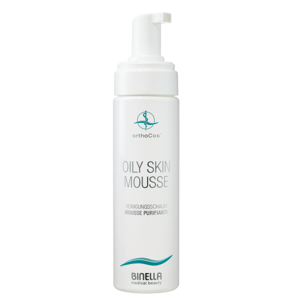 Binella Mousse Oily Skin - antibakterieller Reinigungsschaum für fettige und großporiger Haut /Akne