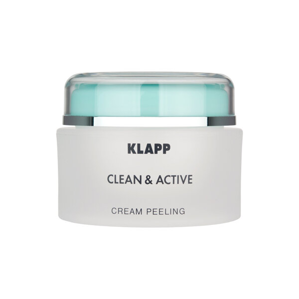 Clean & Active Cream Peeling 50ml - Peeling mit mikrofeinen Schleifpartikeln für jede, auch empfindliche Haut