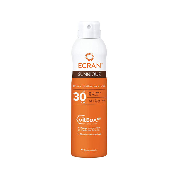 ECRAN SUNNIQUE - Sun Spray - Spray Protector Invisible FPS30- Sonnenschutzspray 250ml
