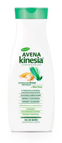 Avena Kinesia - Gel de Bano - Badezusatz mit 100% natürlichem Haferbrei & Aloe Vera 1200ml