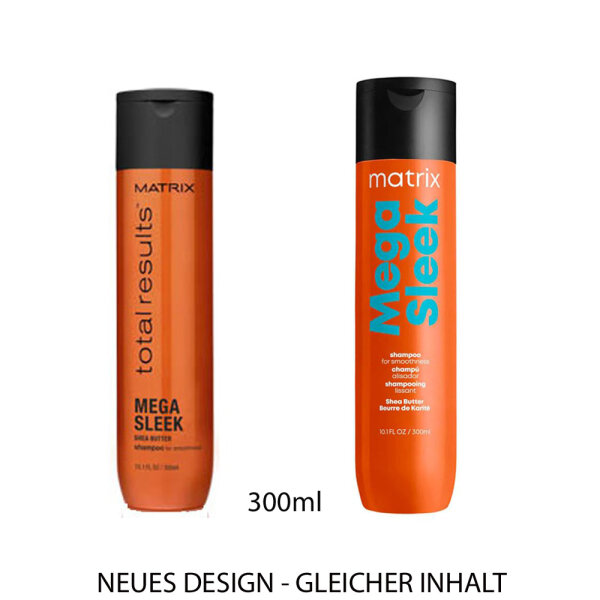 Total Results - Mega Sleek - Shampoo - 300ml