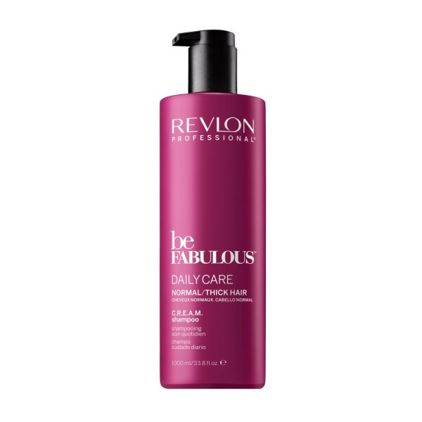 Revlon Be Fabulous - Daily Care Cream Shampoo 1000ml