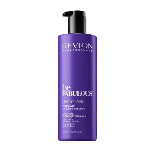 Revlon Be Fabulous - Daily Care Fine Hair Cream Shampoo 1000ml