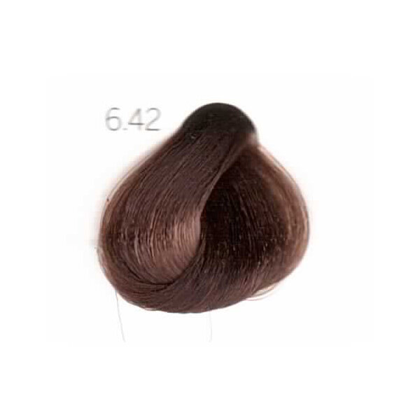 Revlon Revlonissimo Colorsmetique High Coverage Haarfarbe 100% Grauabdeckung HC 6.42 Dunkles Haselnussblond Perlmutt 60ml