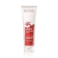 Revlonissimo 45 Days Brave Reds 2 in 1 Shampoo &...