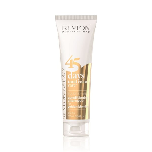 Revlonissimo 45 Days Golden Blondes 2 in 1 Shampoo & Conditioner 275 ml