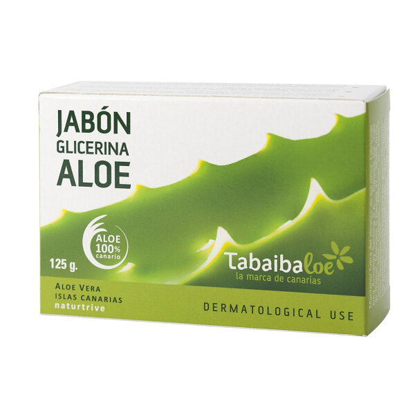 Tabaibaloe Glycerin Seife mit Aloe Vera 125g