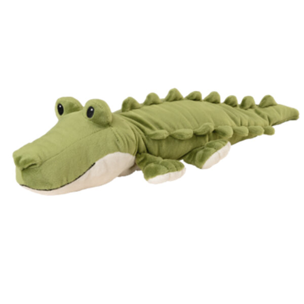 Warmies ® Wärmekissen/Stofftier "Krokodil" Hirse Lavendelfüllung 40cm 800g