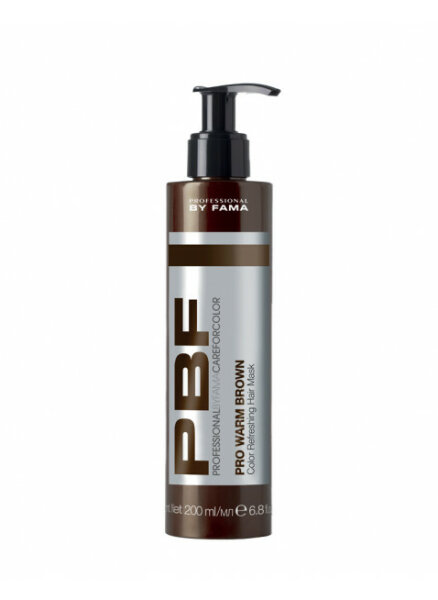 PBF - Pro Warm Brown - Color Refreshing Hair Mask - 200 ml