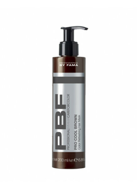 PBF - Pro Cool Brown - Color Refreshing Hair Mask - 200 ml