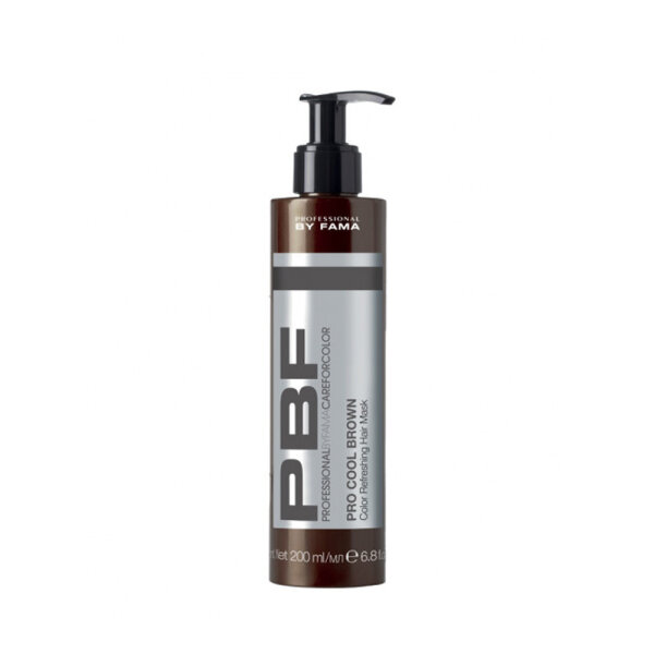 PBF - Pro Cool Brown - Color Refreshing Hair Mask - 200 ml