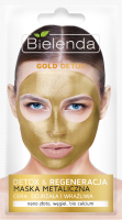 Bielenda Detox - Gold Detox Maske für empfindlicher...