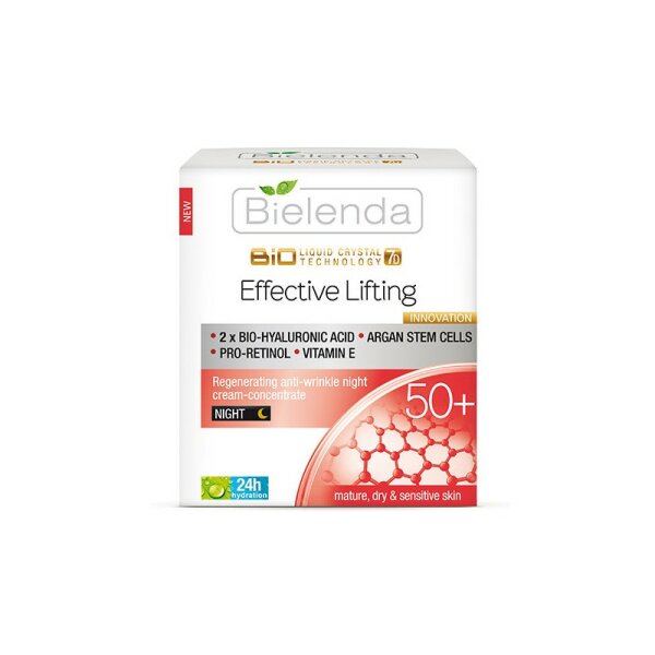 Biotech 7D - Effektives Lifting - Lifting Nachtcreme bei Mischhaut  50+ - 50 ml