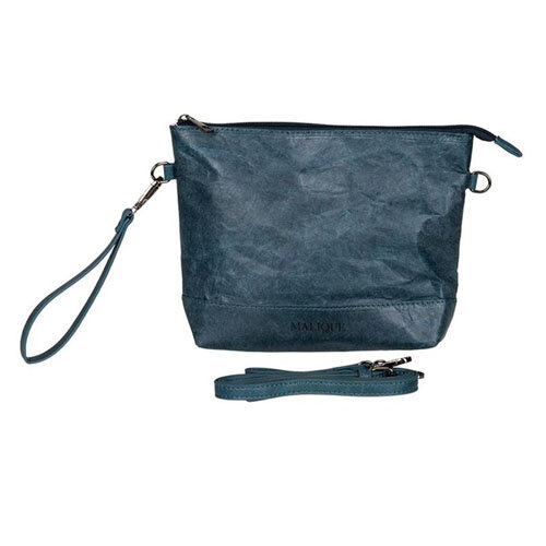 Handtasche Waxed Papier Blau - Handtasche, Shopper klein