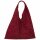 Handtasche glitzert Dreieck rot - Handtasche, Shopper groß