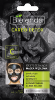 Bielenda Carbo Detox - Reinigungsmaske bei fettiger und...