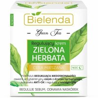 Bielenda Green Tea -  Nachtpflege für unreine,...