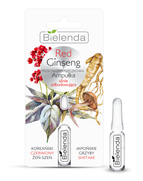 Bielenda Red Ginseng -  Anti-Falten-Ampulle - 3 ml
