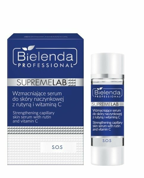 Bielenda Supremelab - S.O.S. Serum für Kapillaren Haut mit und Vit. C  - 15ml