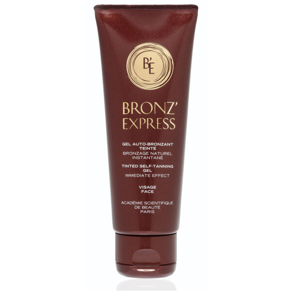 Academie Bronz Express Gel - getöntes Selbstbräunungs Gel für das Gesicht 75ml