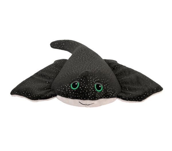 Warmies® Wärmekissen/Stofftier "Manta-Rochen"Hirse Lavendelfüllung 35cm 650g, 1 Stück (1er Pack) (exklusives Warmies-Design für Greenlife Value)