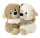 Warmies® Wärmekissen "Kuschelfreunde Hunde 2er Set"  mit Lavendel-Korn-Füllung