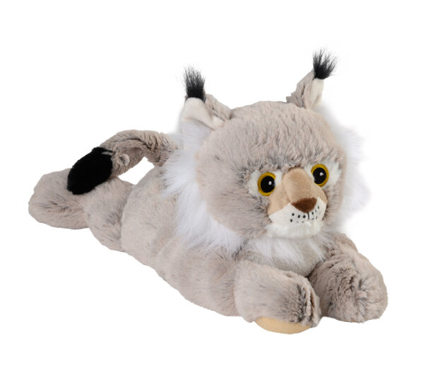 Warmies® Wärmekissen/Stofftier "Luchs" Hirse Lavendelfüllung 36cm 750g (exklusives Warmies-Design für Greenlife Value)