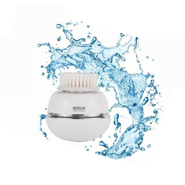 Binella Facial Cleansing Brush - Reinigungsbürste mit Schalltechnologie und rotem Licht