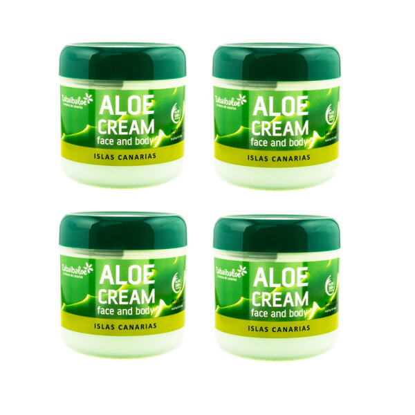 Tabaibaloe Aloe Vera Gesichts- und Körpercreme 4 Stück