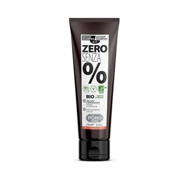 PURO BIO  Shampoo - Duschgel 2 in 1 100% natürliche Inhaltsstoffe