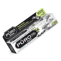 Forhans PURO Black4White Zahncreme mit Aktivkohlepartikel...