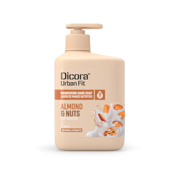 DICORA nährende Handseife mit Vitamin B, Mandel-, und Walnussextrakt  500ml