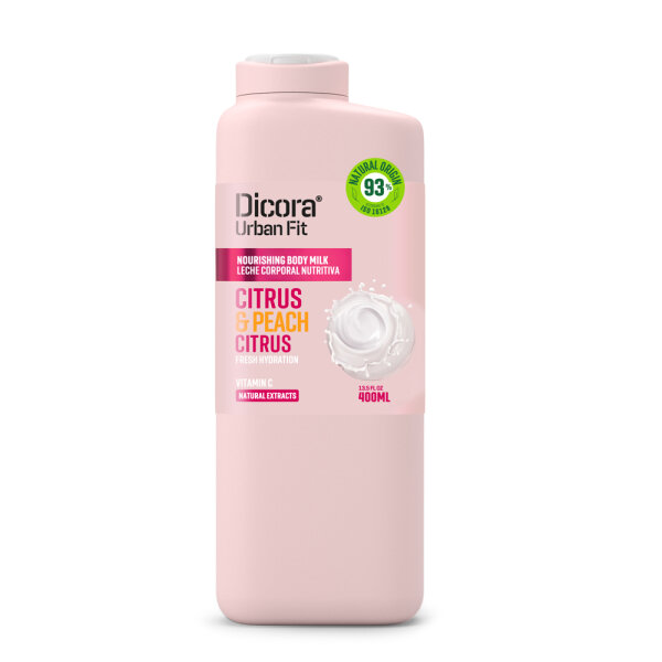 DICORA  Bodylotion mit Vitamin C, Zitrus-, und Pfirsichextrakt