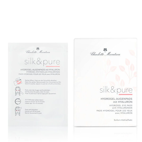 Charlotte Meentzen Silk & Pure Hydrogel-Augenpads 5 Stück