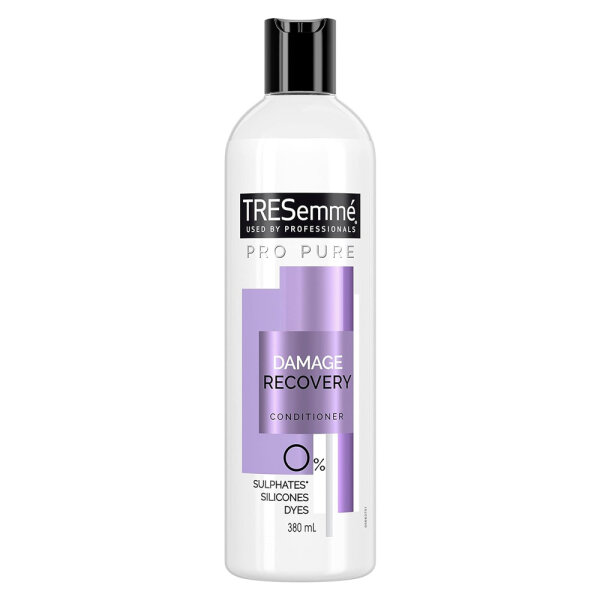TRESemme Conditioner - Damage Recovery - bei  geschädigtes Haar ohne Sulfate, Silikone Farbstoffe, 380ml