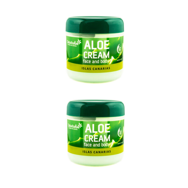 Tabaibaloe Aloe Vera Gesichts- und Körpercreme 2 Stück