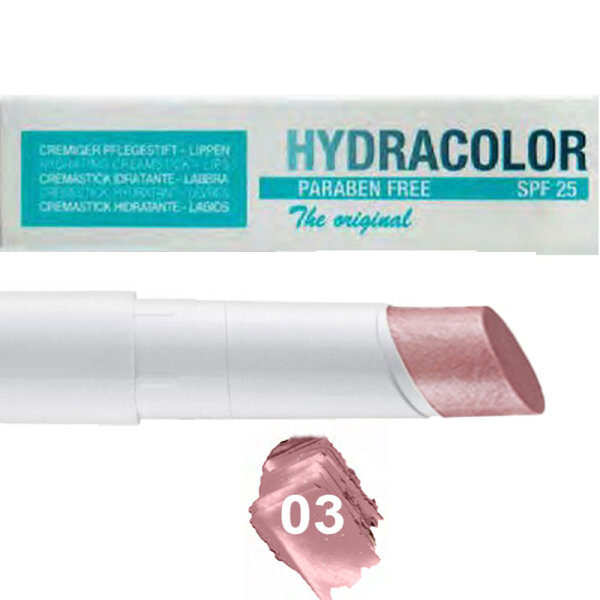 Hydracolor Lippenpflege Shine ohne Glycerin Pink Pearl 03
