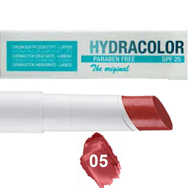 Hydracolor Lippenpflege Shine ohne Glycerin  Fiester Red 05