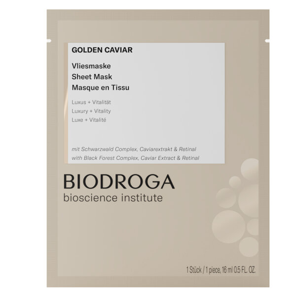 Biodroga - Golden Caviar - Vliesmaske - 1x16ml