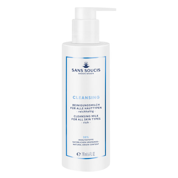 Sans Soucis - Reinigungsmilch reichhaltig - 190ml
