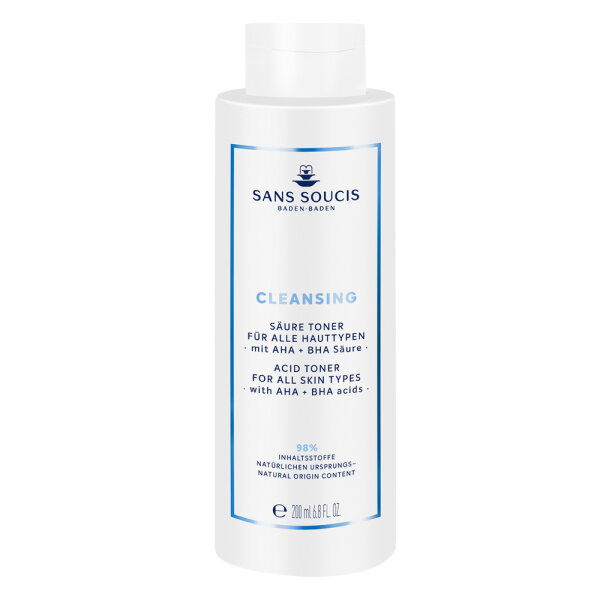Sans Soucis - Säure Toner mit AHA + BHA Säure - 200ml
