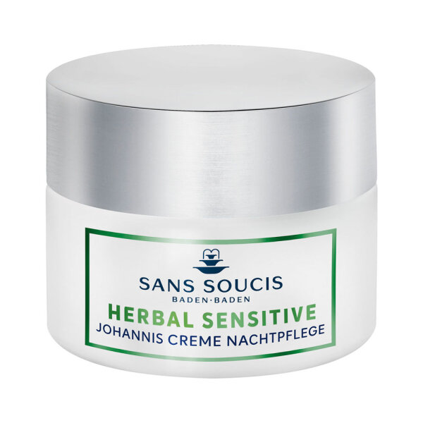 Sans Soucis - Herbal Sensitive - Johannis Creme Nachtpflege - 50ml