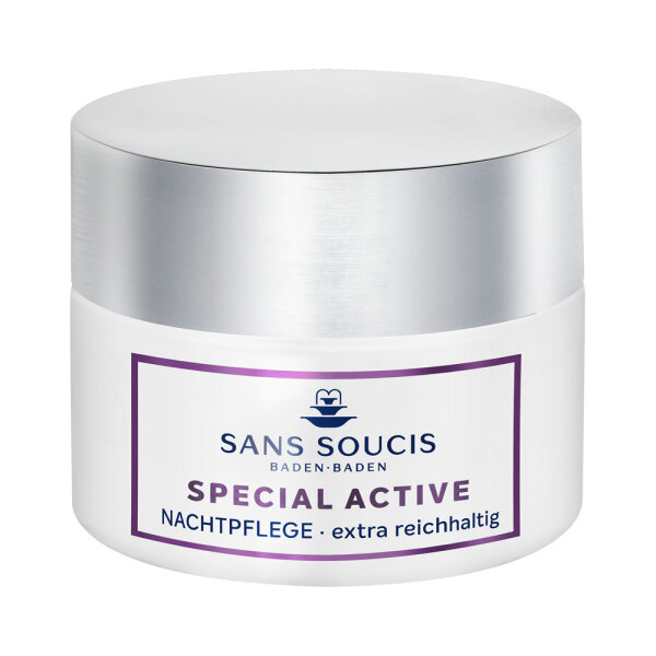Sans Soucis - Special Active - Nachtpflege extra reichhaltig - 50ml