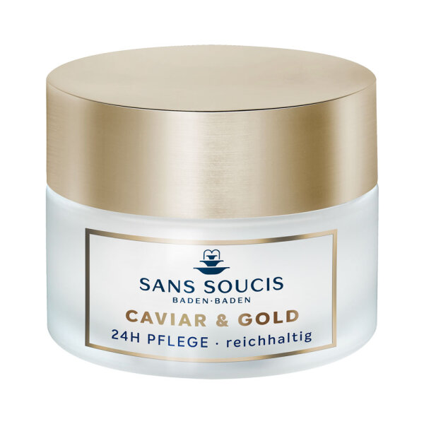 Sans Soucis - Caviar & Gold - 24h Pflege reichhaltig - 50ml